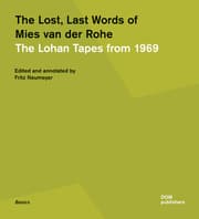 Cover von The Lost, Last Words of Mies van der Rohe