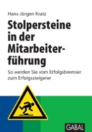 Cover von Stolpersteine in der Mitarbeiterführung