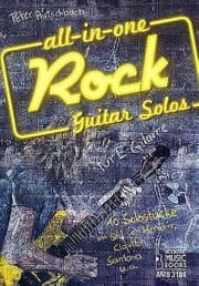 Cover von All in One - Rock Guitar Solos für E-Gitarre.