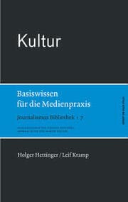 Cover von Kultur - Basiswissen für die Medienpraxis
