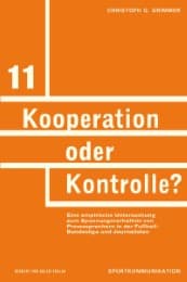 Cover von Kooperation oder Kontrolle?
