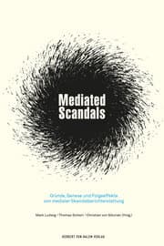 Cover von Mediated Scandals