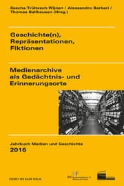 Cover von Geschichte(n), Repräsentationen, Fiktionen