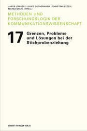 Cover von Grenzen, Probleme und Lösungen bei der Stichprobenziehung