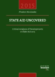Cover von State Aid Uncovered