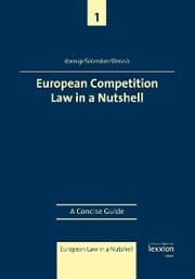 Cover von European Competition Law in a Nutshell