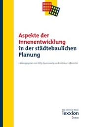 Cover von Aspekte der Innenentwicklung in der städtebaulichen Planung