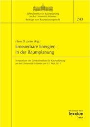 Cover von Erneuerbare Energien in der Raumplanung