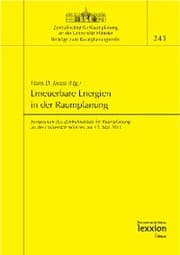 Cover von Erneuerbare Energien in der Raumplanung