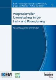 Cover von Anspruchsvoller Umweltschutz in der Fach- und Raumplanung