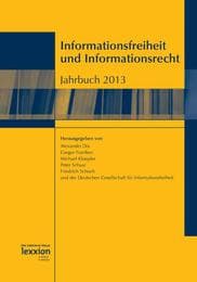 Cover von Informationsfreiheit und Informationsrecht Jahrbuch 2013