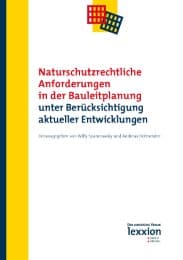 Cover von Naturschutzrechtliche Anforderungen in der Bauleitplanung unter Berücksichtigung aktueller Entwicklungen