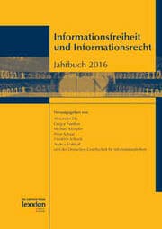 Cover von Informationsfreiheit und Informationsrecht