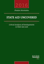 Cover von State Aid Uncovered