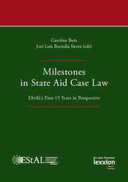 Cover von Milestones in State Aid Case Law