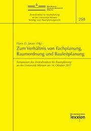 Cover von Zum Verhältnis von Fachplanung, Raumordnung und Bauleitplanung