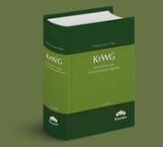 Cover von KrWG - Kommentar zum Kreislaufwirtschaftsgesetz