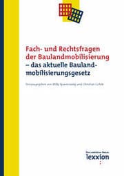 Cover von Fach- und Rechtsfragen der Baulandmobilisierung - das aktuelle Baulandmobilisierungsgesetz