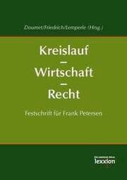 Cover von Kreislauf - Wirtschaft - Recht