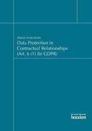 Cover von Data Protection in Contractual Relationships (Art. 6 (1) (b) GDPR)