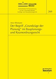 Cover von Der Begriff 'Grundzüge der Planung' im Bauplanungs- und Raumordnungsrecht