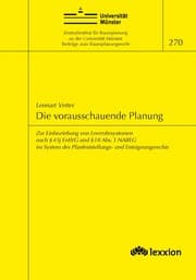 Cover von Die vorausschauende Planung