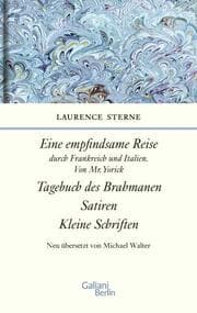 Cover von Eine empfindsame Reise, Briefe an Eliza, Tagebuch des Brahmanen, Satiren, Kleine Schriften