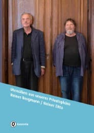 Cover von Utensilien aus unserer Privatsphäre