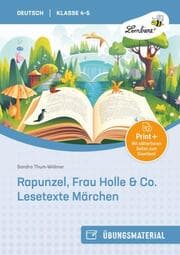 Cover von Rapunzel, Frau Holle & Co. Lesetexte Märchen