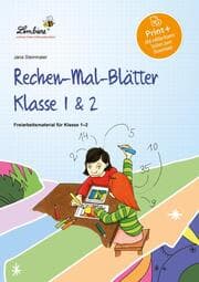 Cover von Rechen-Mal-Blätter Klasse 1 & 2