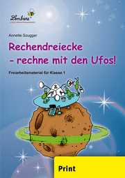 Cover von Rechendreiecke - rechne mit den Ufos!
