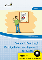 Cover von Vorsicht Vortrag! Vorträge halten