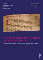 Cover von Die Ermahnung und Belehrung des Albertus Pistoris