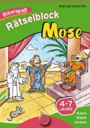 Cover von Bibelspaß Rätselblock Mose