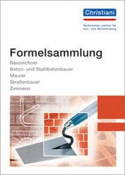 Cover von Formelsammlung Bau