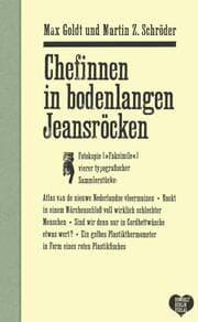 Cover von Chefinnen in bodenlangen Jeansröcken