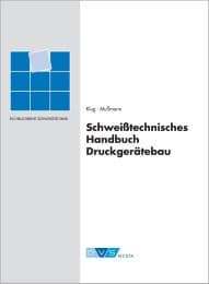 Cover von Schweißtechnisches Handbuch Druckgerätebau