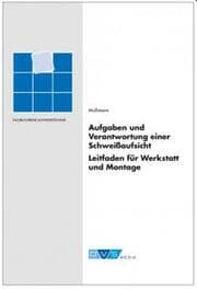 Cover von Aufgaben und Verantwortung einer Schweißaufsicht