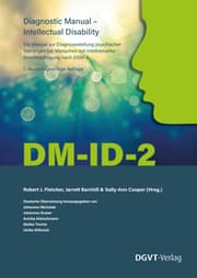 Cover von Diagnostic Manual - Intellectual Disability: DM-ID-2