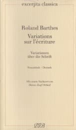 Cover von Variations sur l'écriture - Variationen über die Schrift