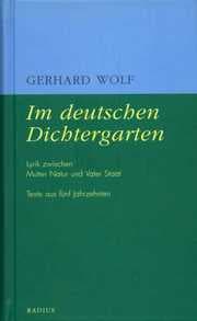 Cover von Im deutschen Dichtergarten
