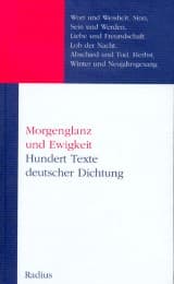 Cover von Morgenglanz und Ewigkeit