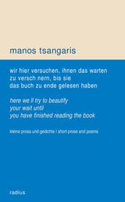 Cover von wir hier versuchen, ihnen das warten zu verschönern, bis sie das buch zu ende gelesen haben