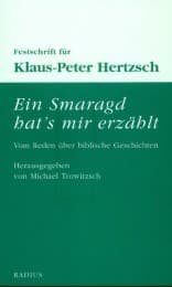 Cover von Ein Smaragd hat's mir erzählt. Vom Reden über biblische Geschichten