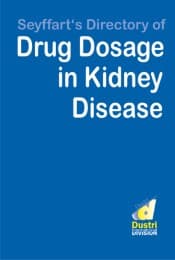 Cover von Seyffart's Directory of Drug Dosage in Kidney Disease