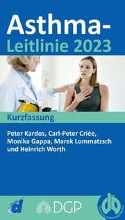 Cover von Asthma-Leitlinie 2023