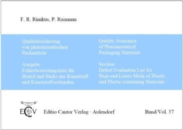 Cover von Fehlerbewertungsliste für Beutel und Säcke aus Kunststoff und Kunststoffverbunden