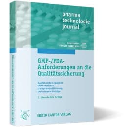 Cover von GMP-/FDA-Anforderungen an die Qualitätssicherung