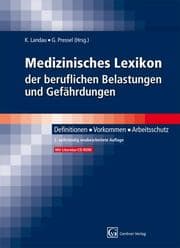 Cover von Medizinisches Lexikon der beruflichen Belastungen und Gefährdungen