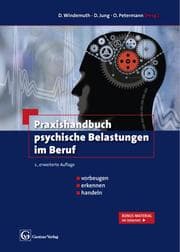 Cover von Praxishandbuch psychische Belastungen im Beruf